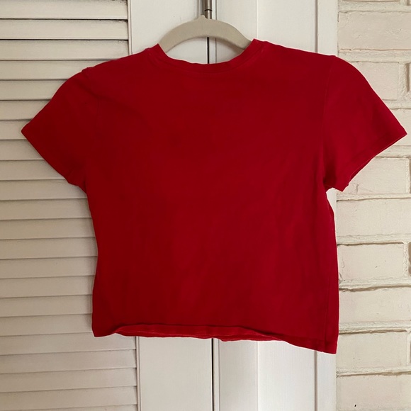 Forever 21 Small Red Bart Simpson baby tee - Picture 2 of 3